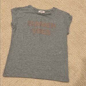 Gray small Summer Vibes T-Shirt